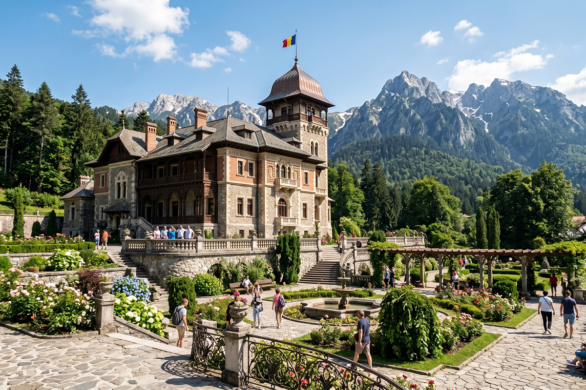 Cantacuzino Castle in Busteni