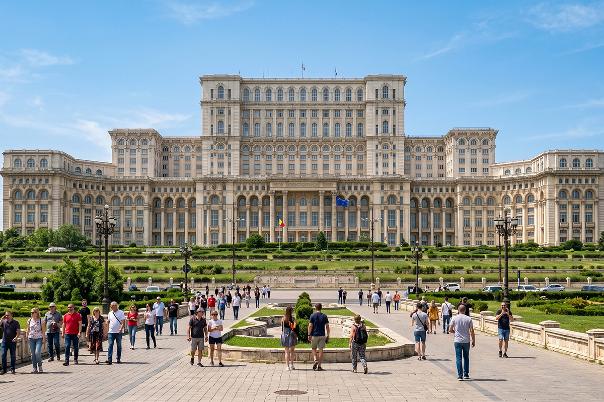 Palace of Parliament in Bucharest