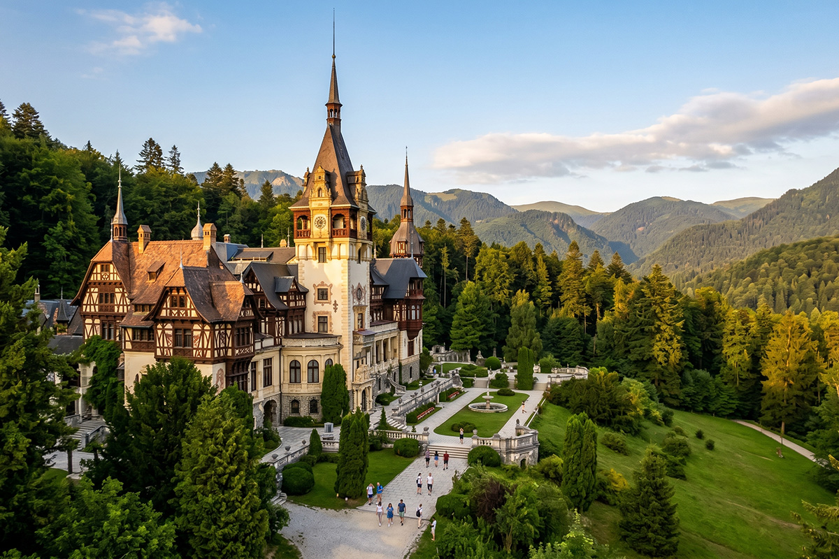 Peles Castle in Romania