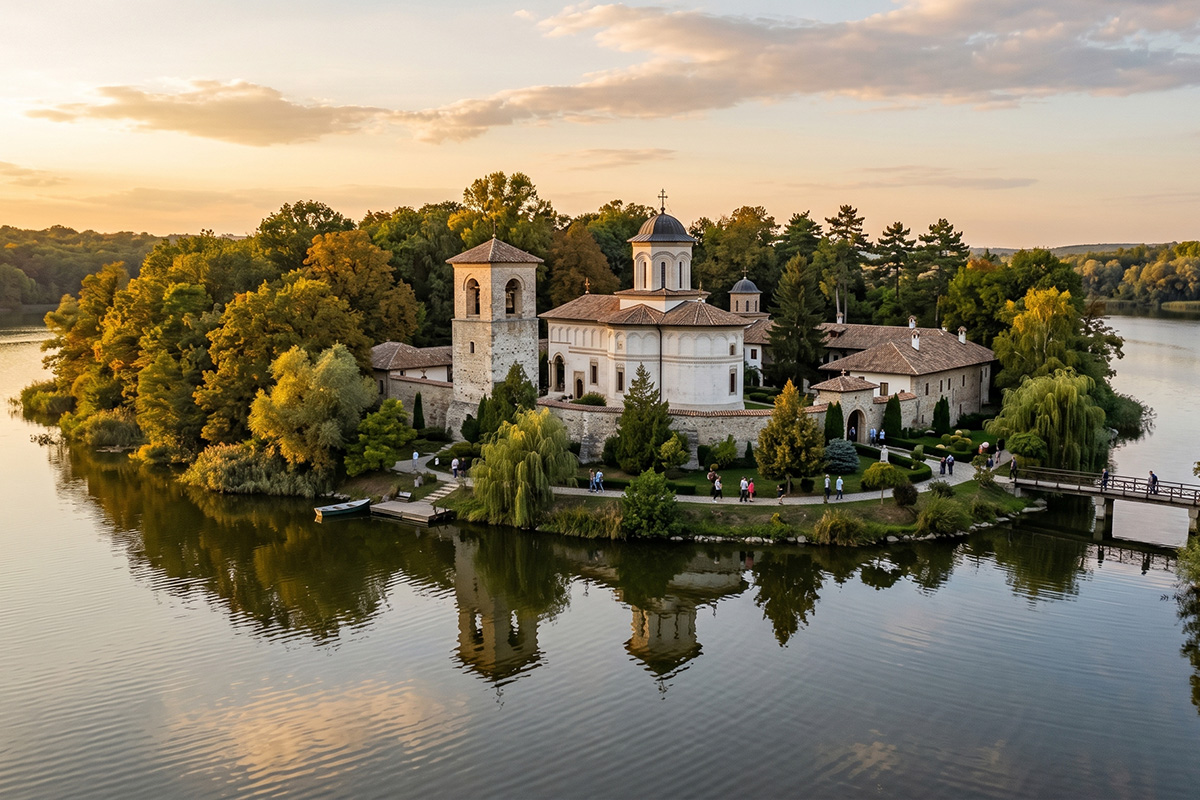 Snagov Monastery near Bucharest